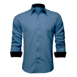 Camisa Social Masculina Plus