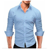 Camisa Social Masculina Slim