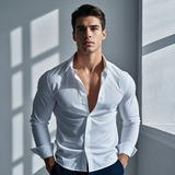 Camisa Social Masculina Slim
