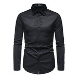 Camisa Social Masculina Slim Fit Premium Pronta Entrega