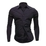 Camisa Social Masculina Slim