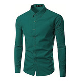 Camisa Social Masculina Slim