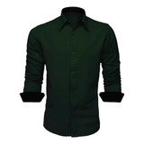 Camisa Social Masculina Slim