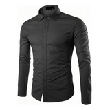 Camisa Social Masculina Slim