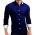 Camisa Social Masculino Manga Longa Slim Fit Não Amassa
