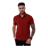 Camisa Social Masculino Slim