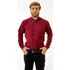Camisa Social Masculino Slim Fit Manga Longa Festa Casamento