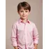 Camisa Social Menina Manga Longa Infantil De Botão Premium