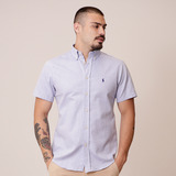 Camisa Social Oxford Manga