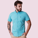 Camisa Social Oxford Masculina