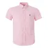 Camisa Social Oxford Masculina Manga Curta Polo Formal