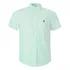 Camisa Social Oxford Masculina Manga Curta Polo Formal