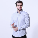 Camisa Social Oxford Masculina