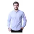 Camisa Social Oxford Masculina Manga Longa Polo Camiseta