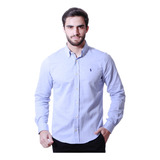 Camisa Social Oxford Masculina