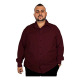 Camisa Social Plus Size