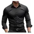 Camisa Social Slim Fit Micro Fibra Super Luxo Com Nf