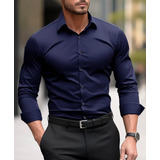 Camisa Social Slim Micro