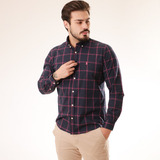 Camisa Social Xadrez Original