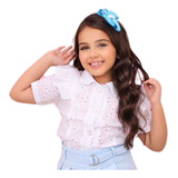 Camisa Sofisticada Blusa Lese