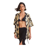 Camisa Solta Oversized Manga
