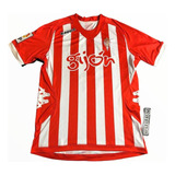 Camisa Sporting Gijon 2012-2013 Home #17 Jara Tam Gg