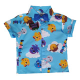 Camisa Tematica Personagens Blusa
