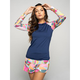 Camisa Termica Feminina Short