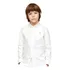 Camisa Tommy Hilfiger Infantil Manga Longa Stretch Branca