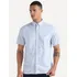 Camisa Tommy Hilfiger Xadrez Gingham Branca/azul Claro
