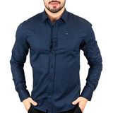 Camisa Tommy Jeans Azul