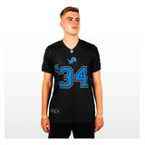 Camisa Torcedor Nfl Detroit Lions Away Sport America
