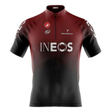 Camisa Tour De France Camiseta Ciclismo Ineos Com Bolsos Uv 