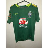 Camisa Brasil Oficial Treino Branca