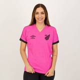 Camisa Umbro Athletico Paranaense Outubro Rosa 2023 Feminina