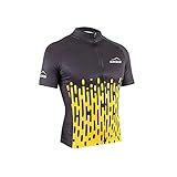 Camisa Uniforme Ciclismo Bike Oggi Skin Manga Curta Com Bolso (amarela, P)