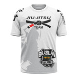 Camisa Usual Dry Fit Esportiva Jiu-jitsu Proteção Uv Treino
