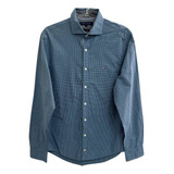Camisa Xadrez Azul Da