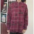 Camisa Xadrez Chaps By Ralph Lauren Vintage Roxa - Tam M