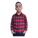 Camisa Xadrez Flanela Manga