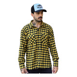 Camisa Xadrez Flanelada Masculina