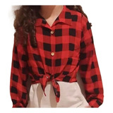 Camisa Xadrez Infantil Otima