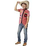 Camisa Xadrez Infantil Menino Vermelha Com Bandeirinhas (g 6-8)