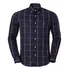 Camisa Xadrez Marinho Importada Masculina Original Azul