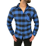Camisa Xadrez Masculina Em