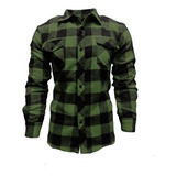 Camisa Xadrez Masculina Manga