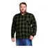 Camisa Xadrez Masculina Plus Size Flanelada Adulto Cowboy