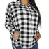 Camisa Xadrez Plussize Feminina Festa Junina Tamanho Grande