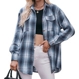 Camisa Xadrez Solta De