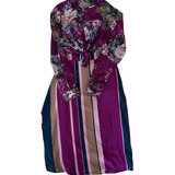 Camisa Zari Roxa Floral